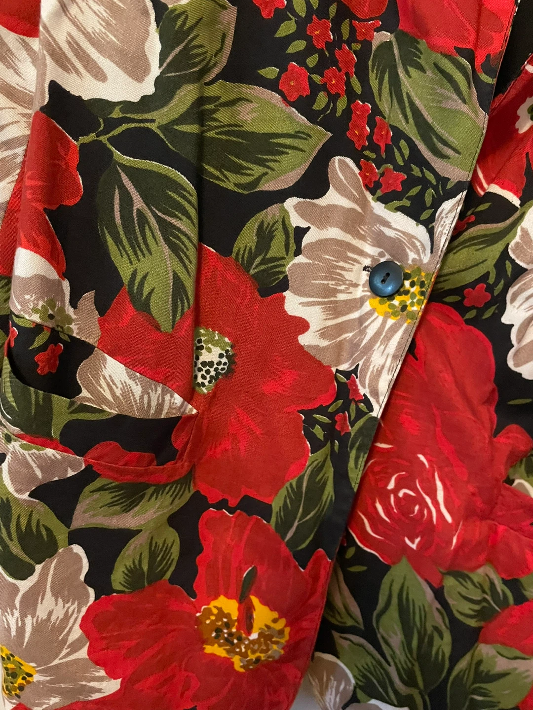 Vintage Floral Blazer size 12 - photo 2