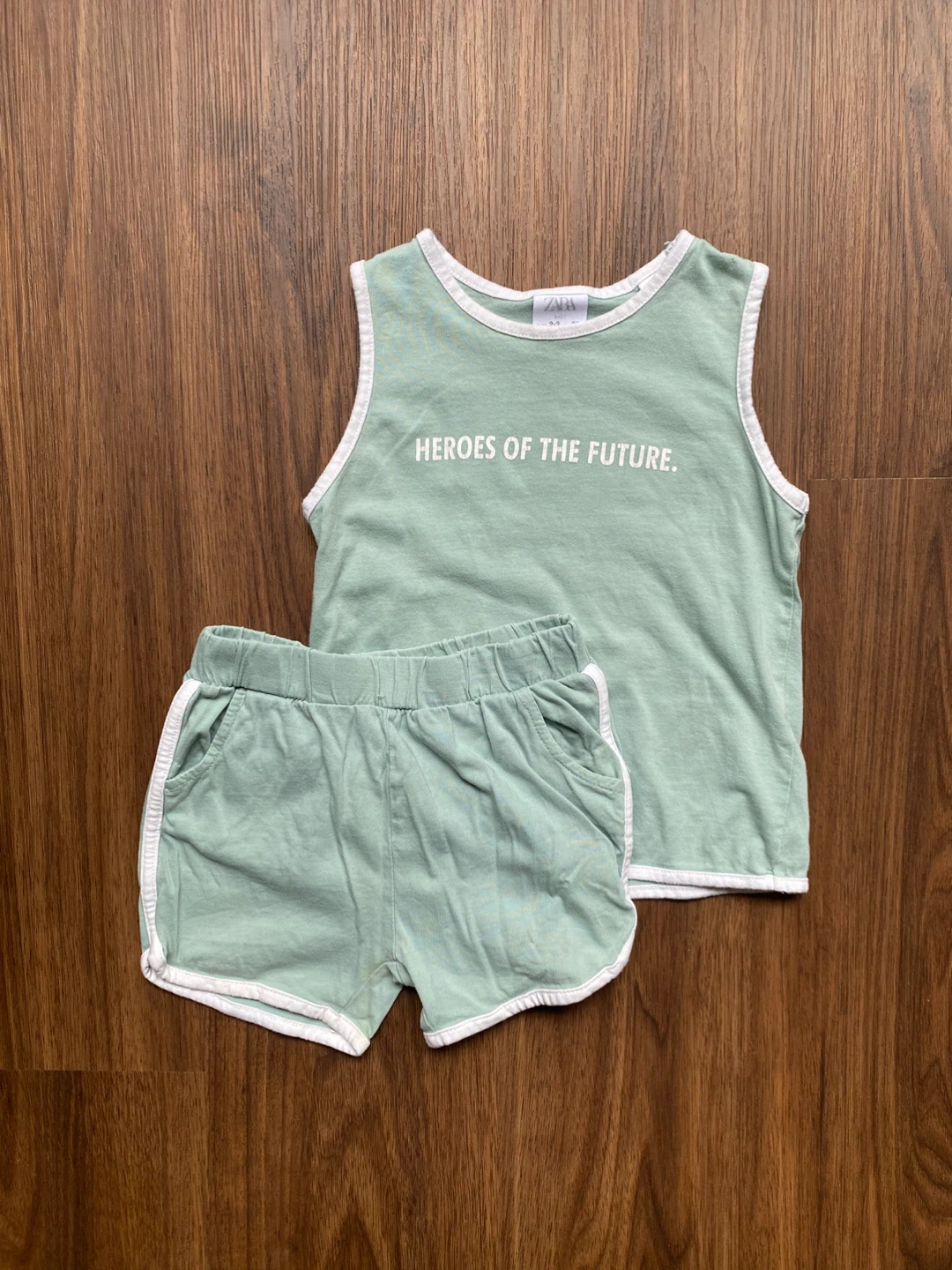 ZARA Baby Tank Top & Shorts Set - Size 2-3 Years
