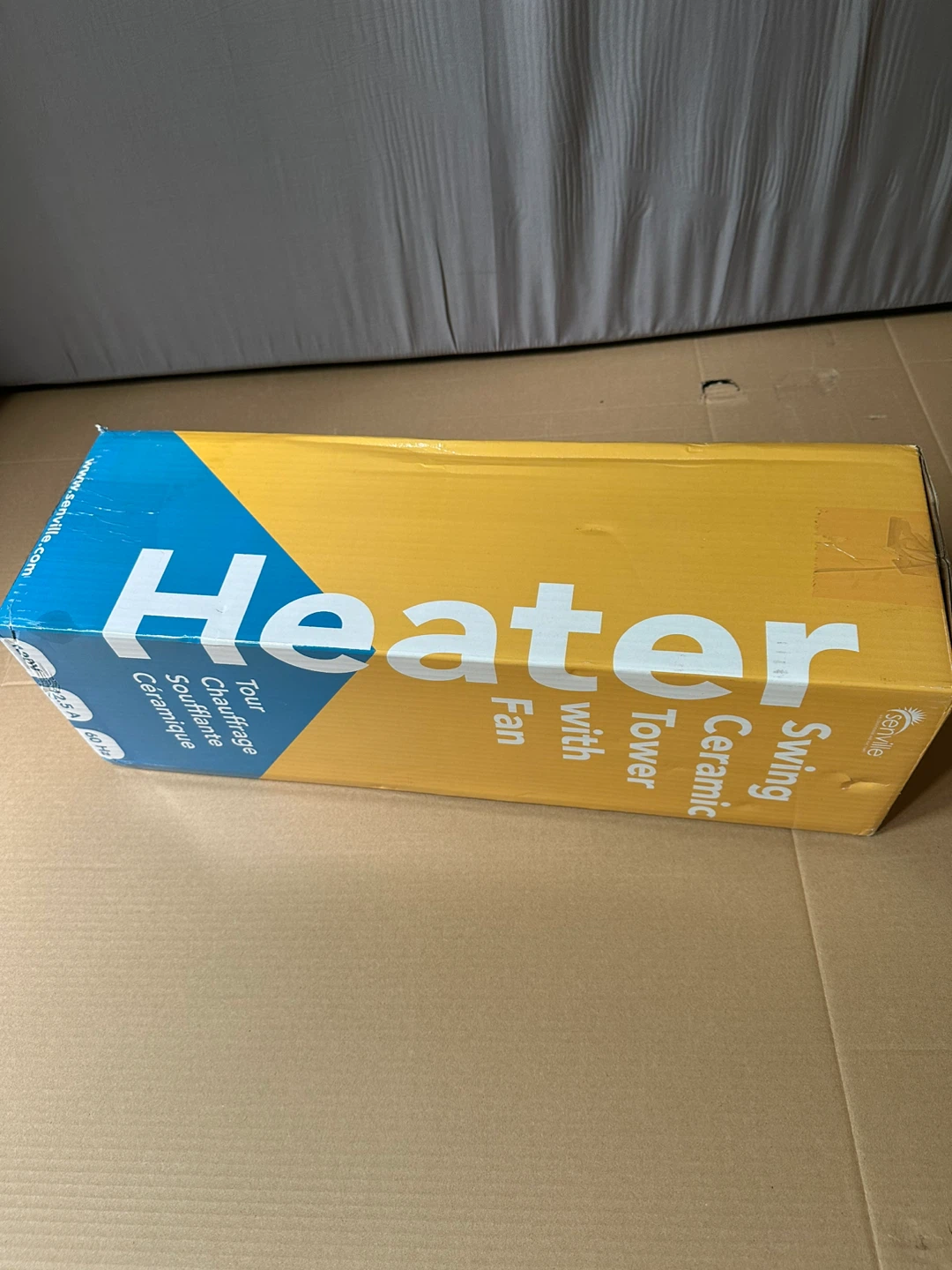 Senville Swing Ceramic Tower Heater with Fan