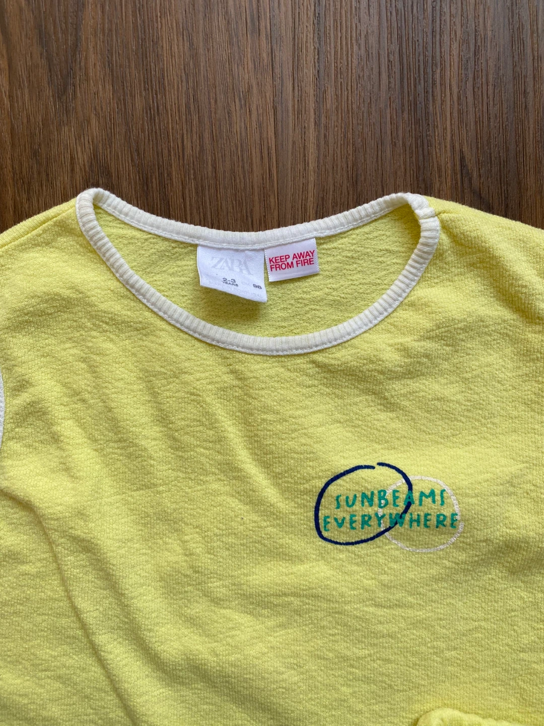 Zara Yellow Toddler Tank and Shorts Set 2-3yr - photo 2