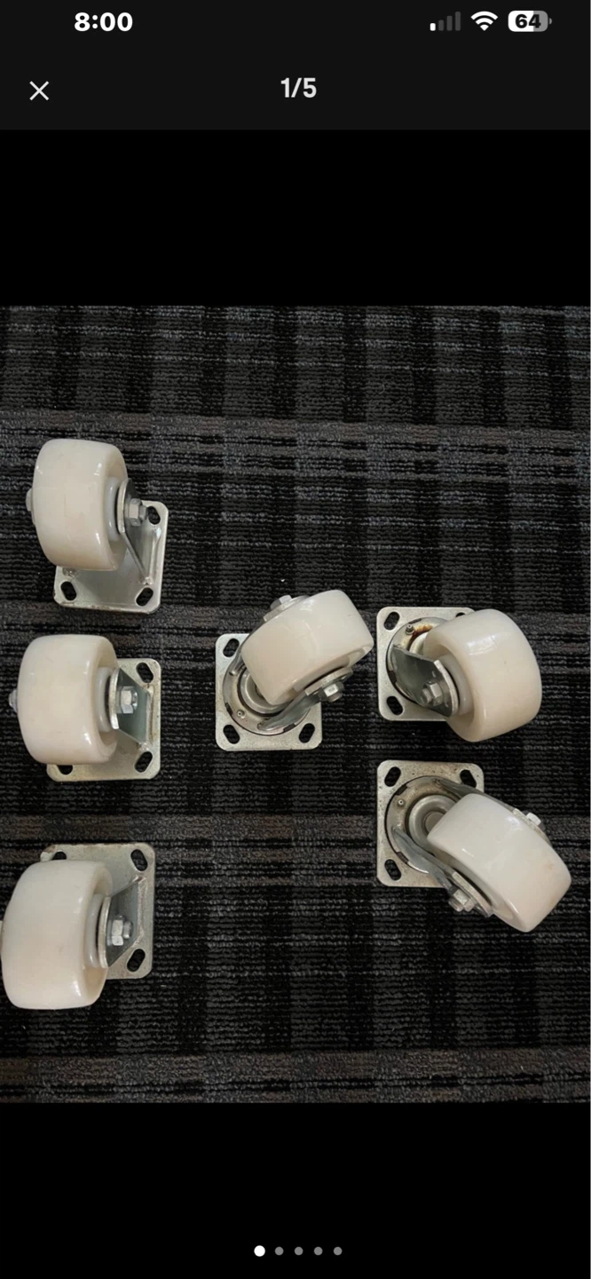 Casters (Set of 6) new commercial - photo 5