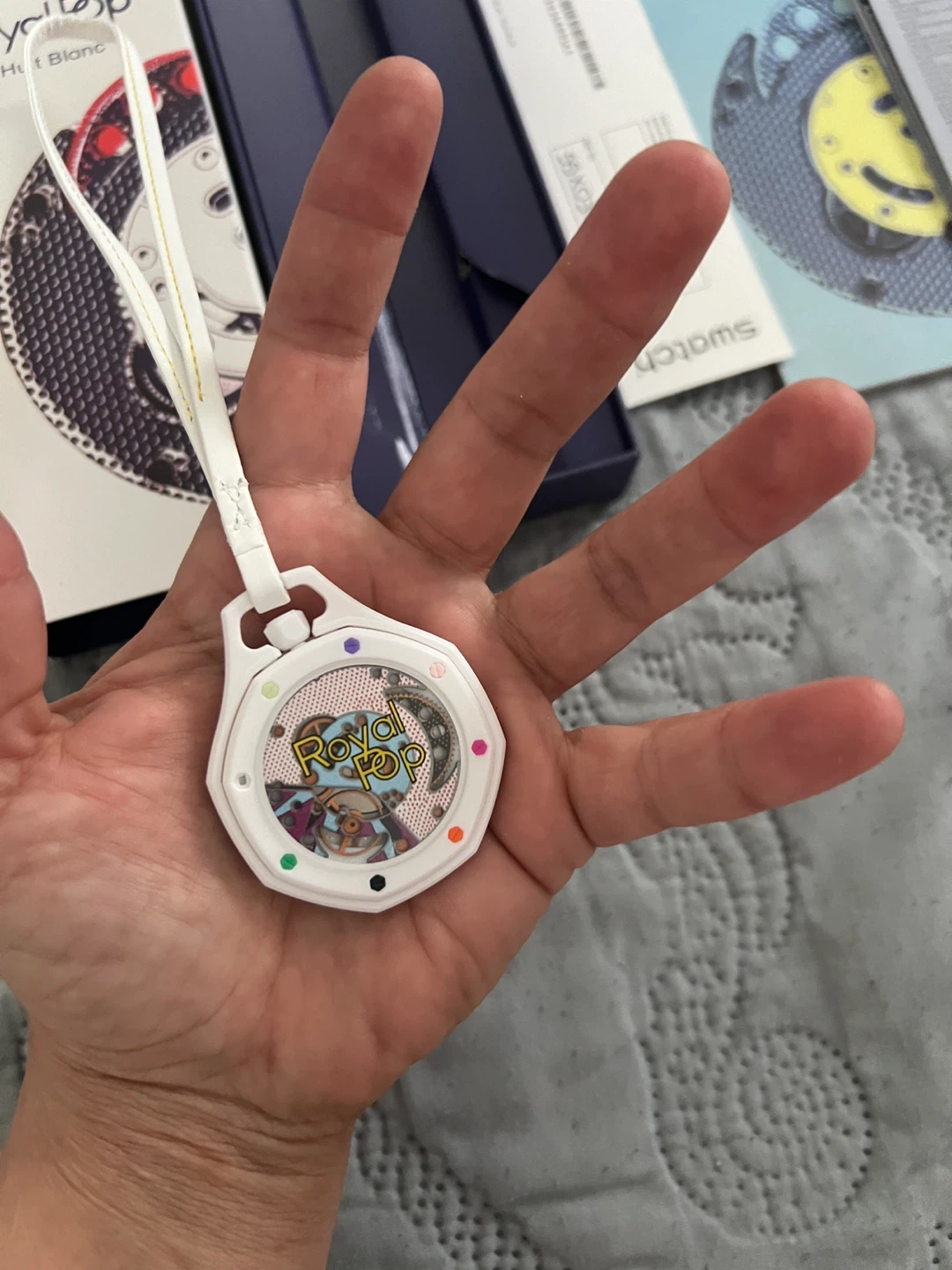 AP Royal Pop Swatch x Watch Huit Blanc Delivery Availble - photo 3