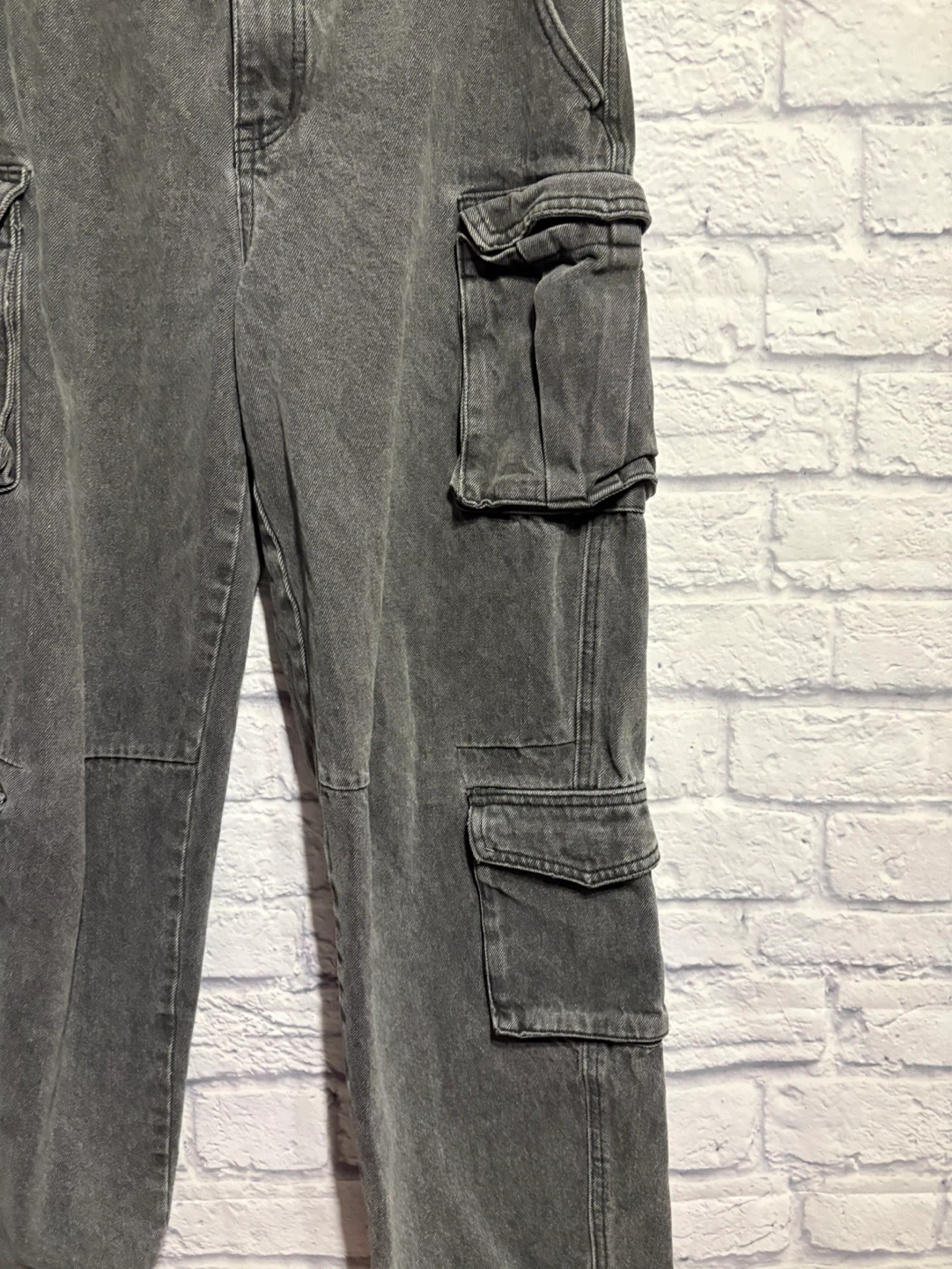 Twik Simons Women’s Cargo Pants - Grey Size 28 - photo 2