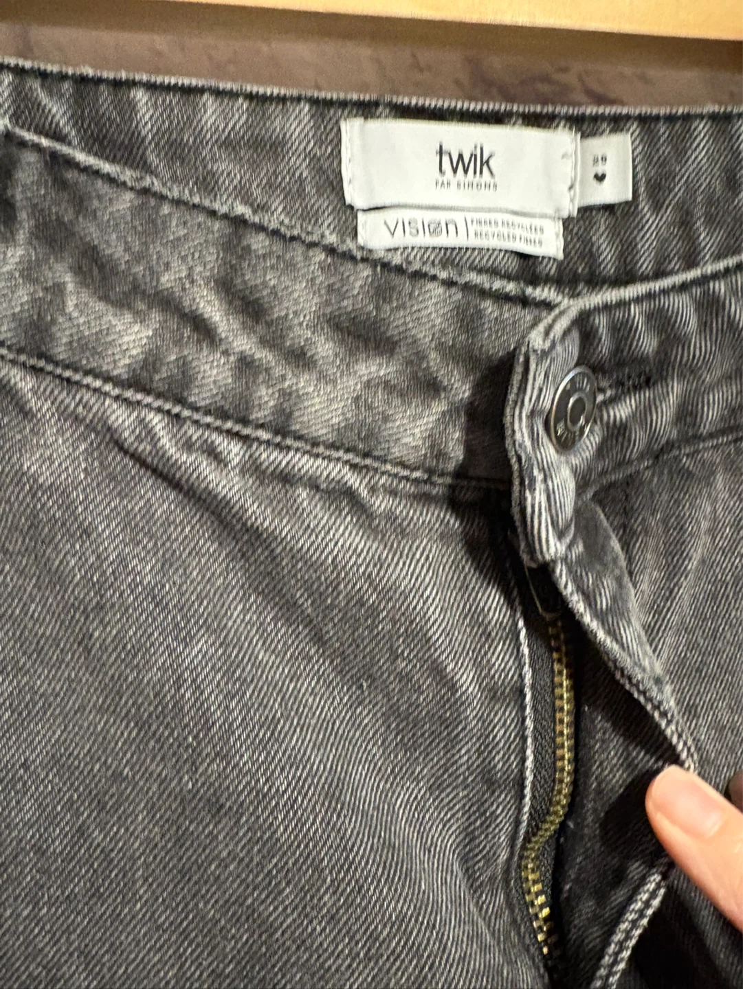 Twik Simons Women’s Cargo Pants - Grey Size 28 - photo 5