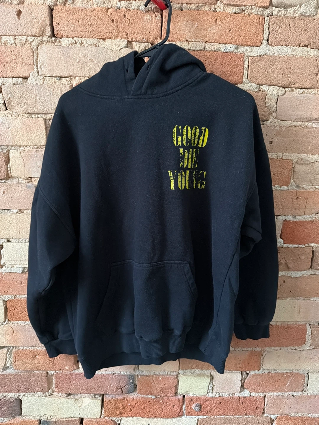Black ALF Smiley Hoodie