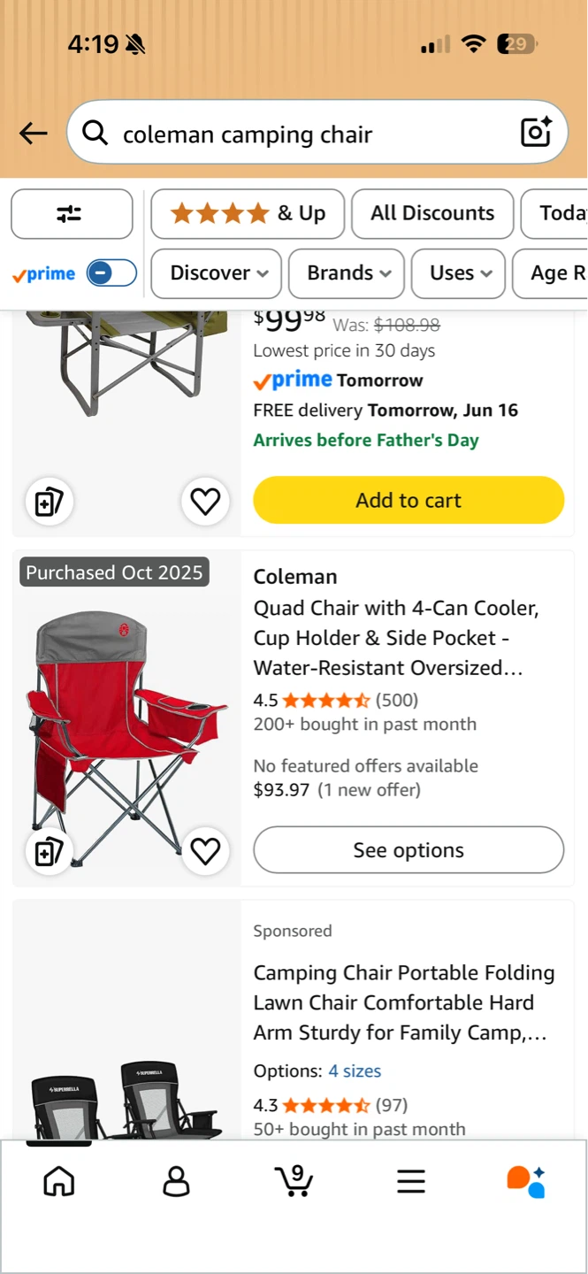 Coleman Oversized Camping Chair - photo 4