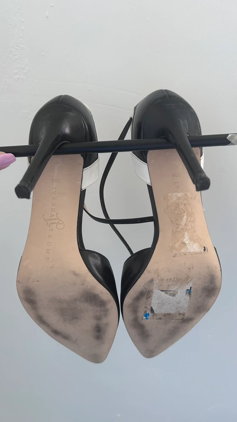 Ivanka Trump Black & White Heels - photo 3
