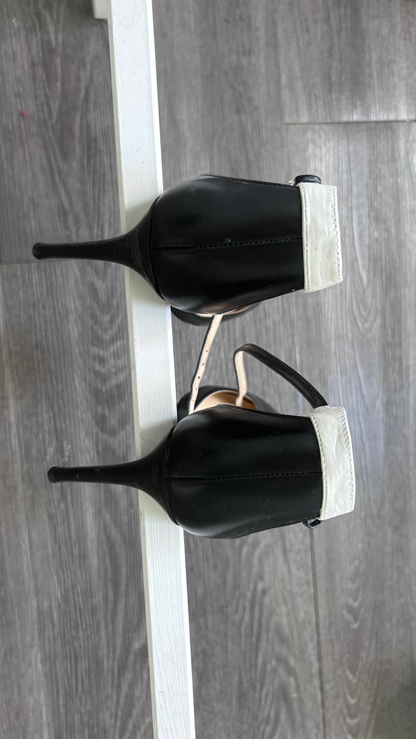 Ivanka Trump Black & White Heels - photo 5