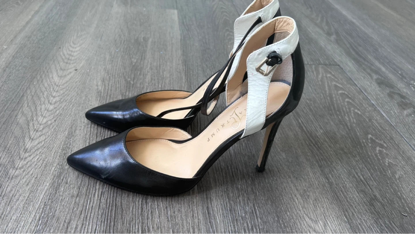 Ivanka Trump Black & White Heels - photo 2