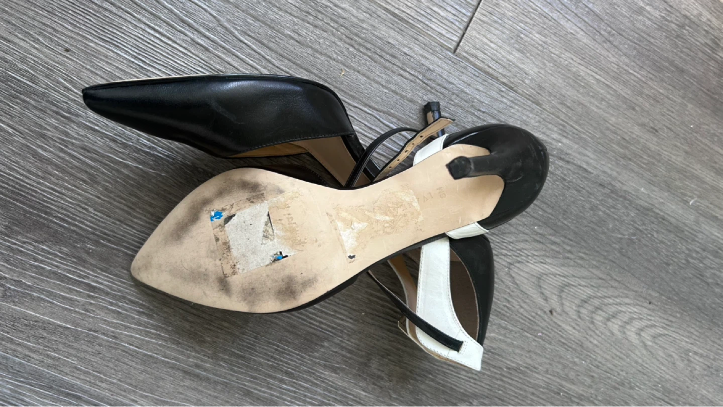 Ivanka Trump Black & White Heels - photo 4