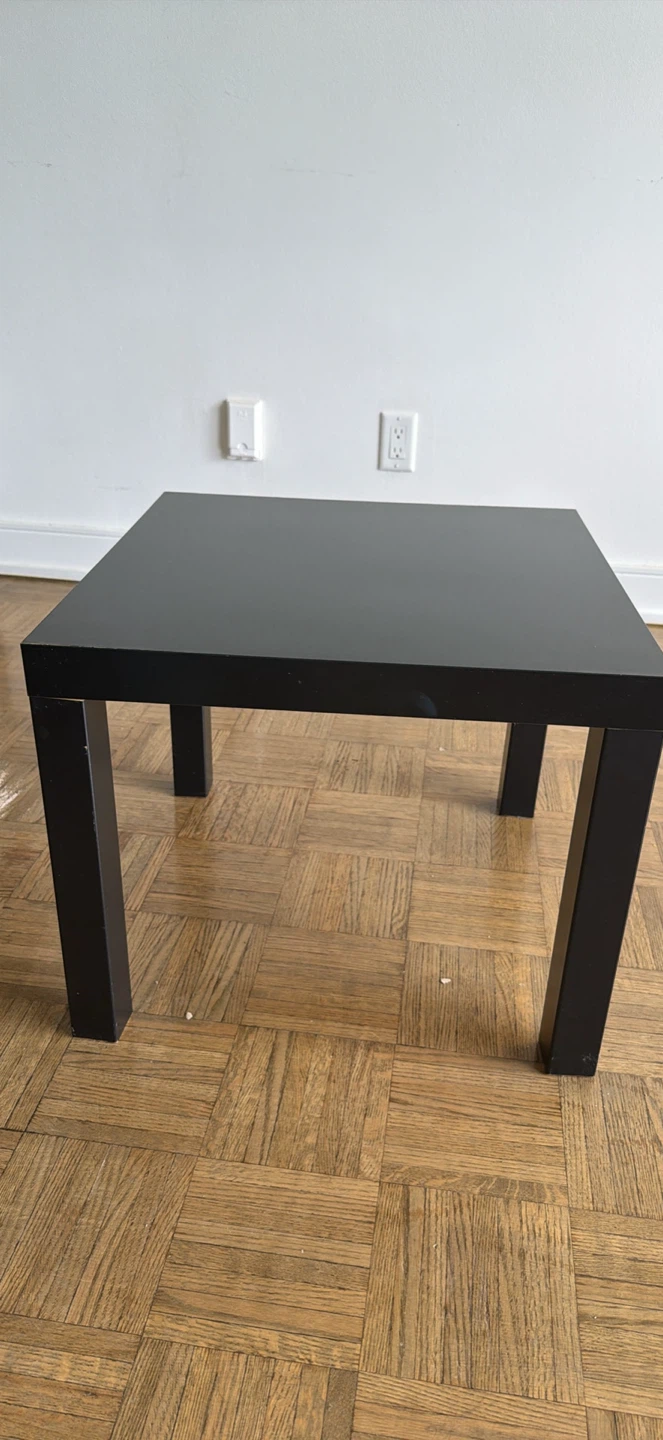 Black Side Table