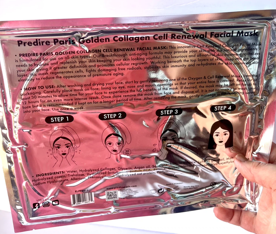 Predire Paris Golden Collagen Cell Renewal Facial Mask - photo 2