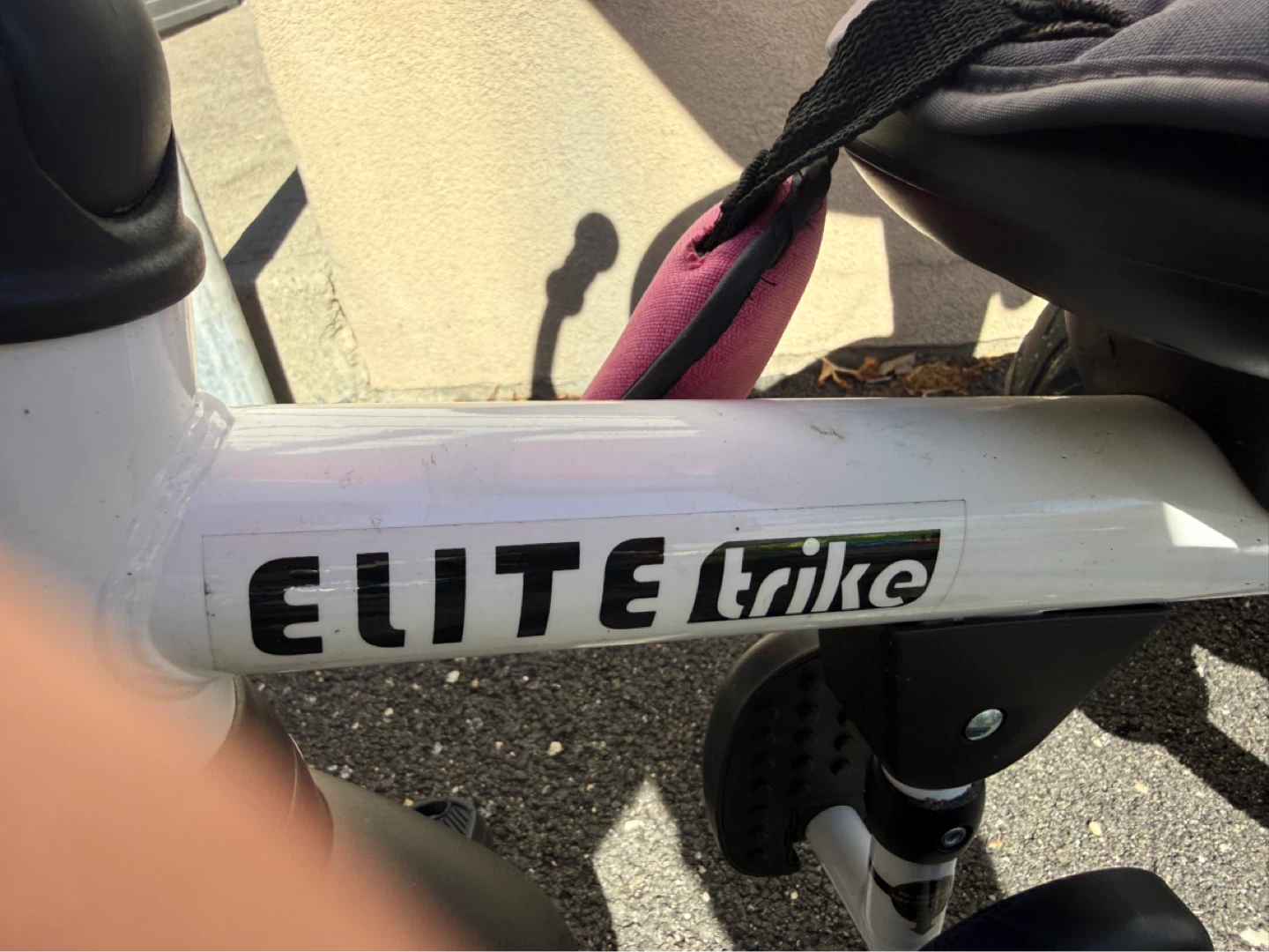 Pink Elite Trike Tricycle with Canopy and Parent Handle - photo 4