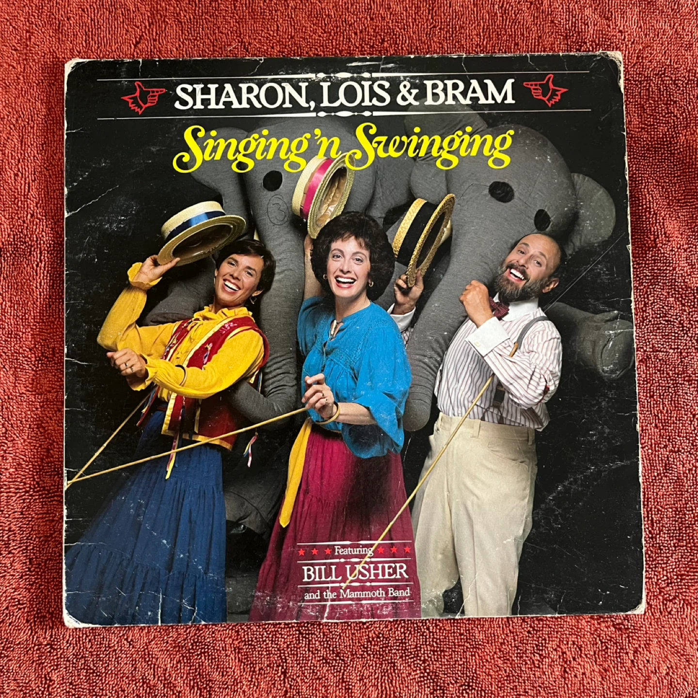 Sharon, Lois & Bram Singing 'n Swinging Vinyl Record