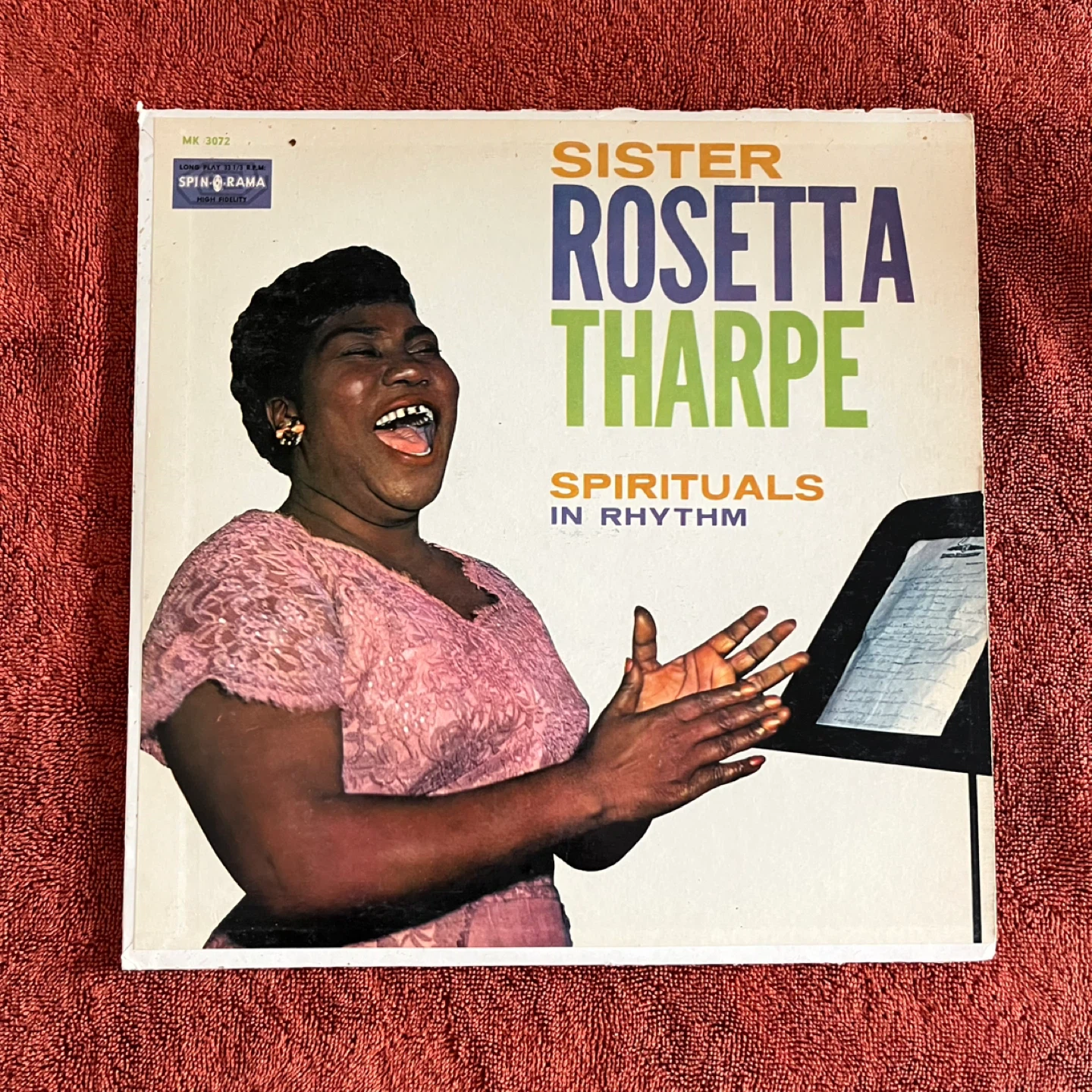 Sister Rosetta Tharpe Spirituals In Rhythm Vinyl Record