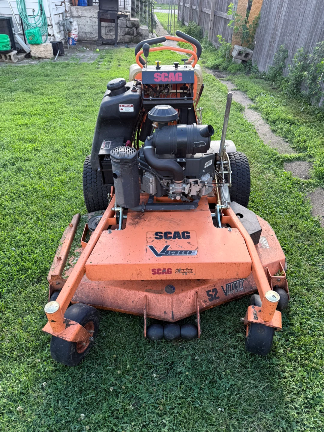 Scag V-Ride 52 Velocity Commercial Zero Turn Mower