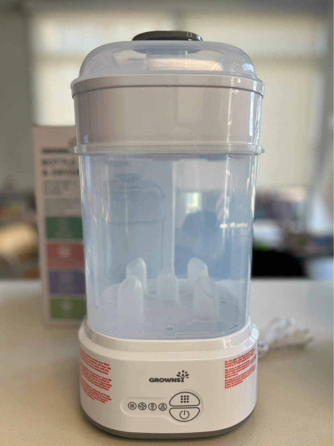 Like new!! GROWNSi Bottle Sterilizer & Dryer - photo 4