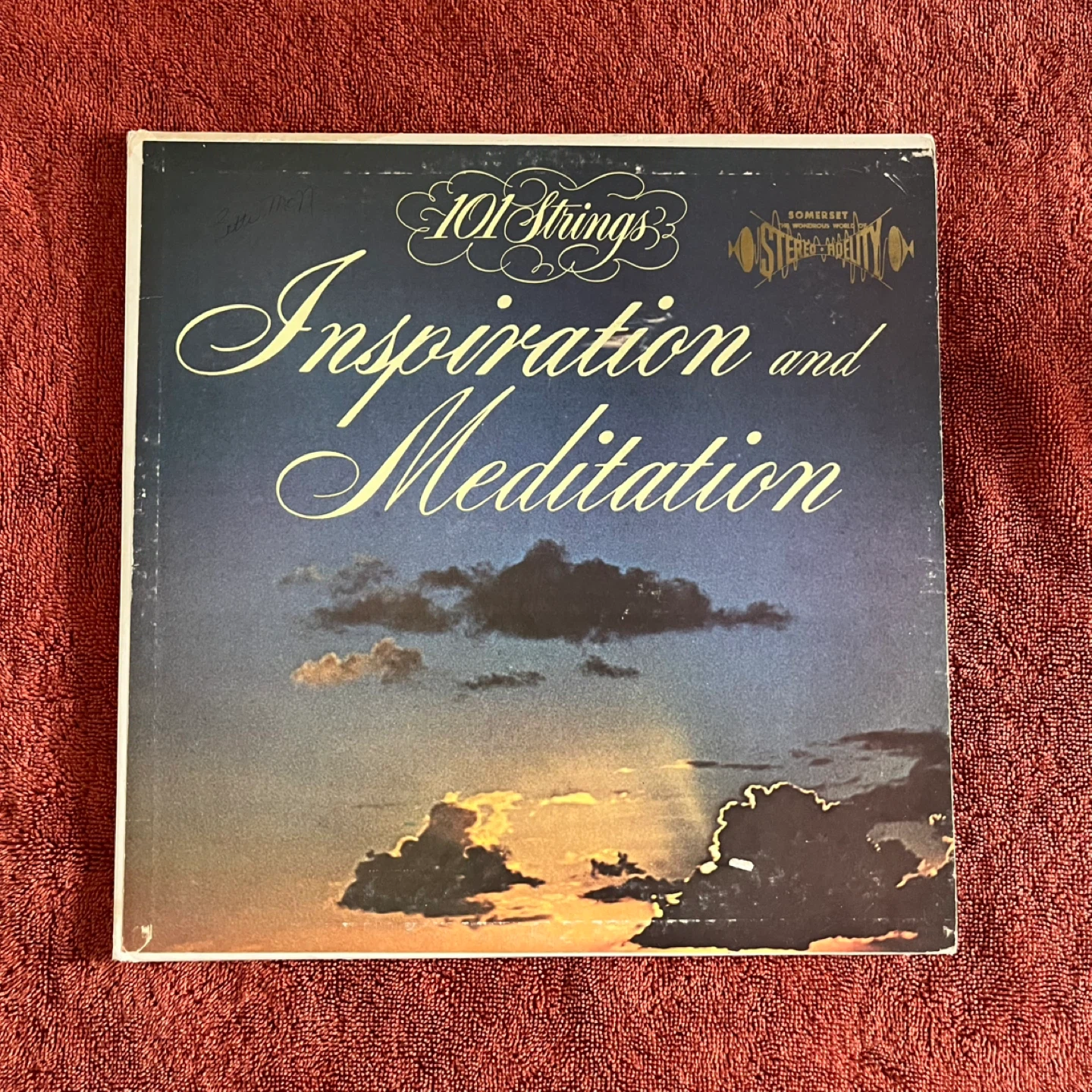 101 Strings - Inspiration and Meditation Vinyl Record