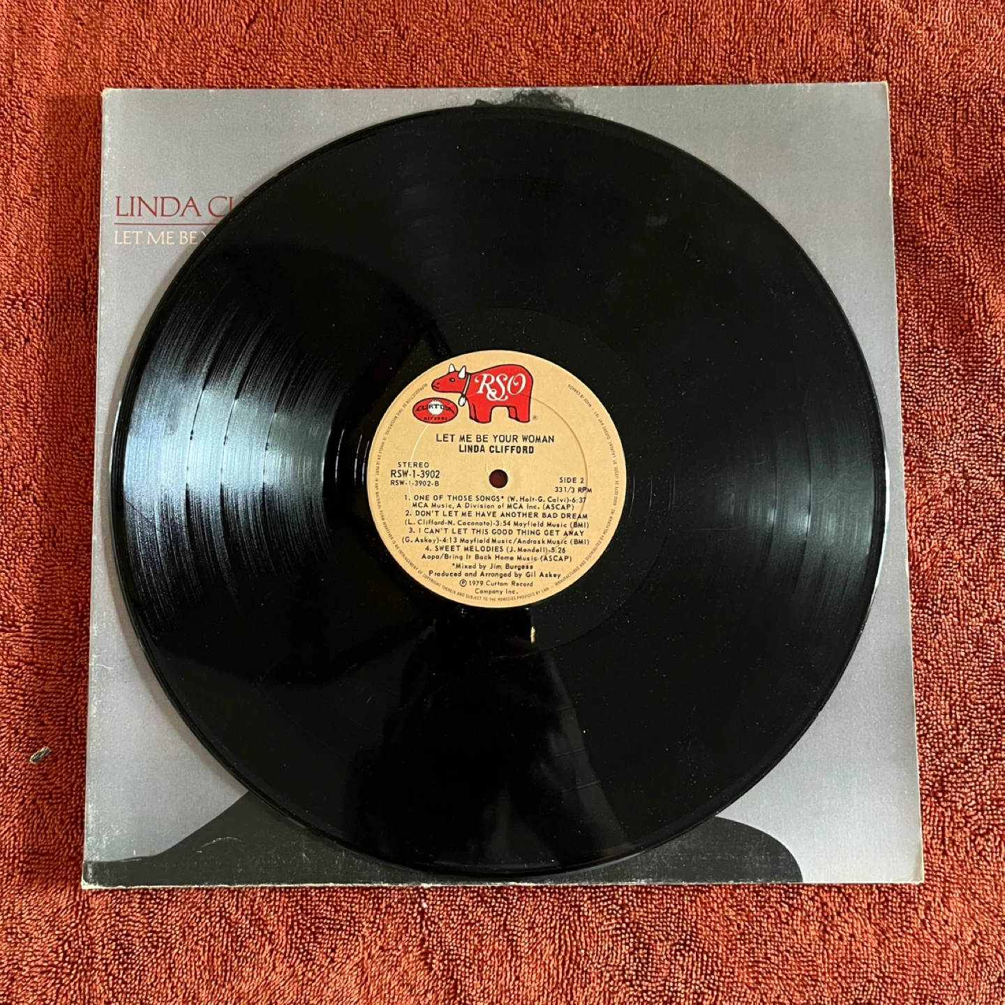 Linda Clifford Let Me Be Your Woman Vinyl Record - photo 2