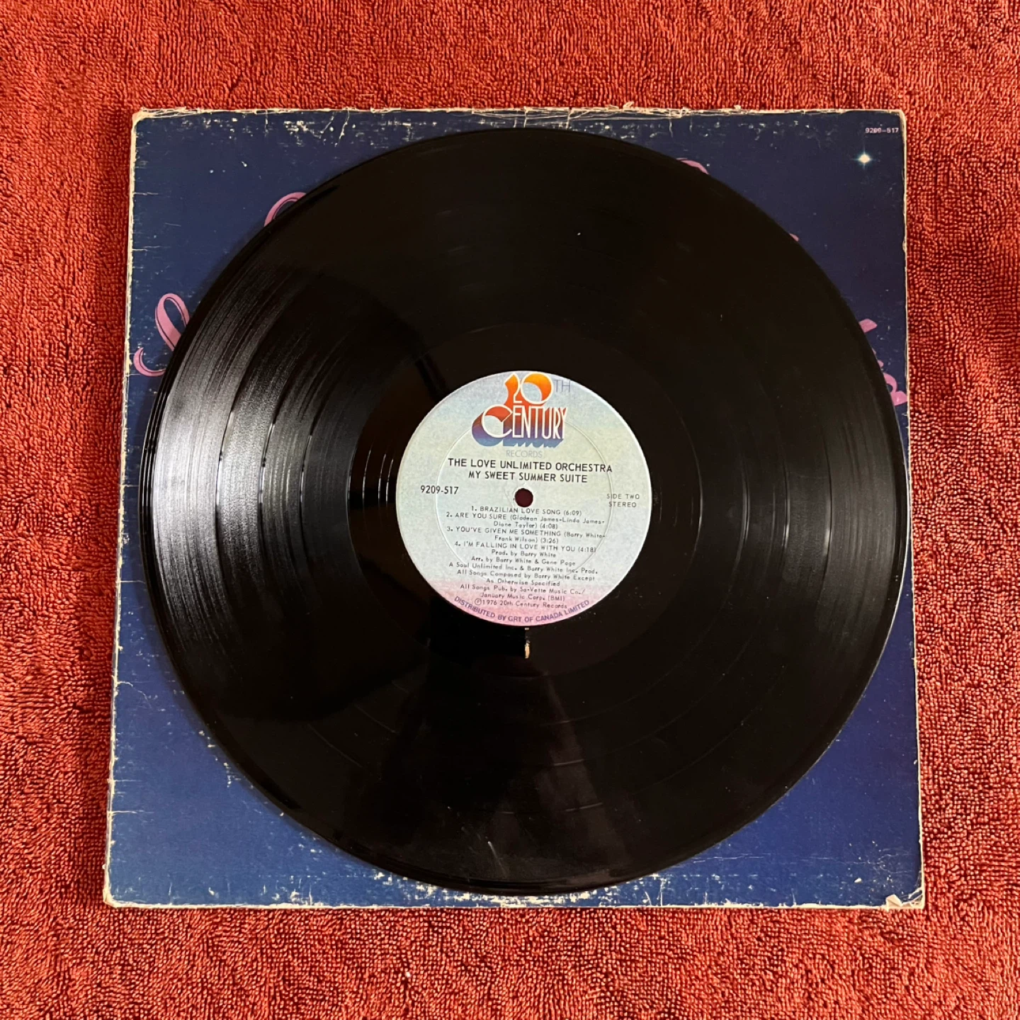 Love Unlimited Orchestra My Sweet Summer Suite Vinyl Record - photo 2