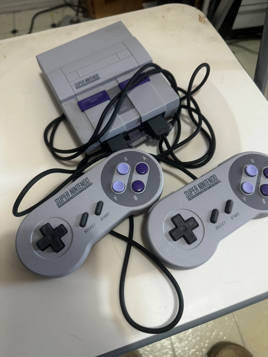 Nintendo Super NES Classic Edition Console with Controllers