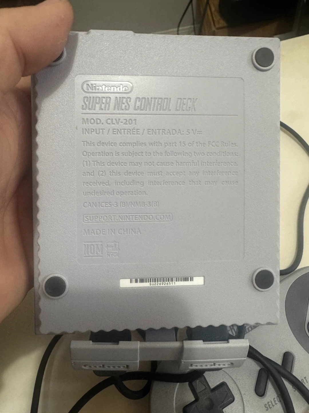 Nintendo Super NES Classic Edition Console with Controllers - photo 2