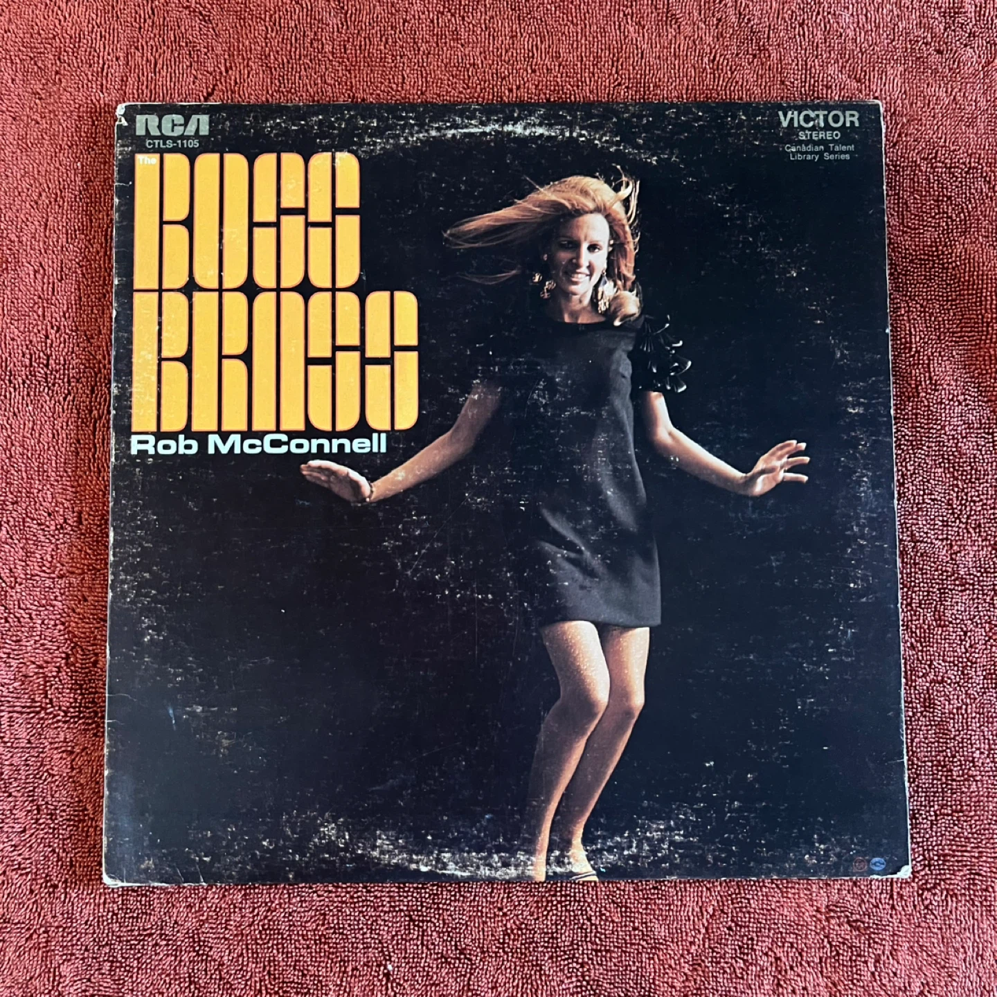 RCA Victor "The Boss Brass" Vinyl Record by Rob McConnell