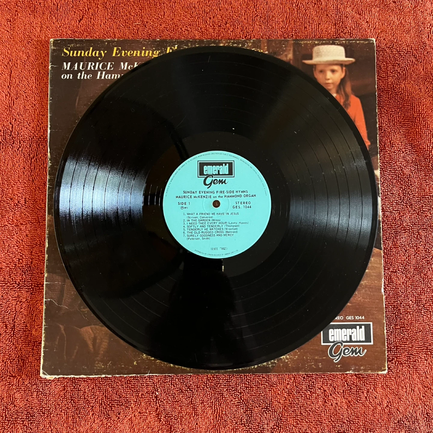 Sunday Evening Fireside Hymns Vinyl Record - photo 2