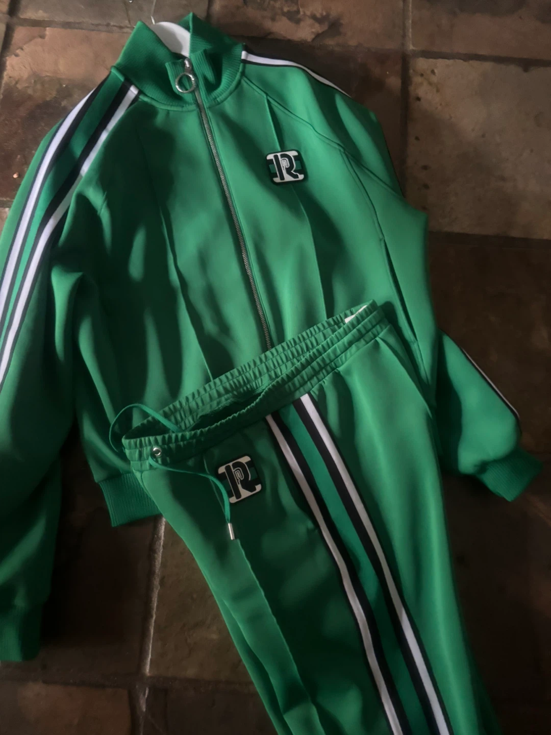 FIFA Fit! Rabanne  x H&M Collaboration Green Track Jacket - photo 4