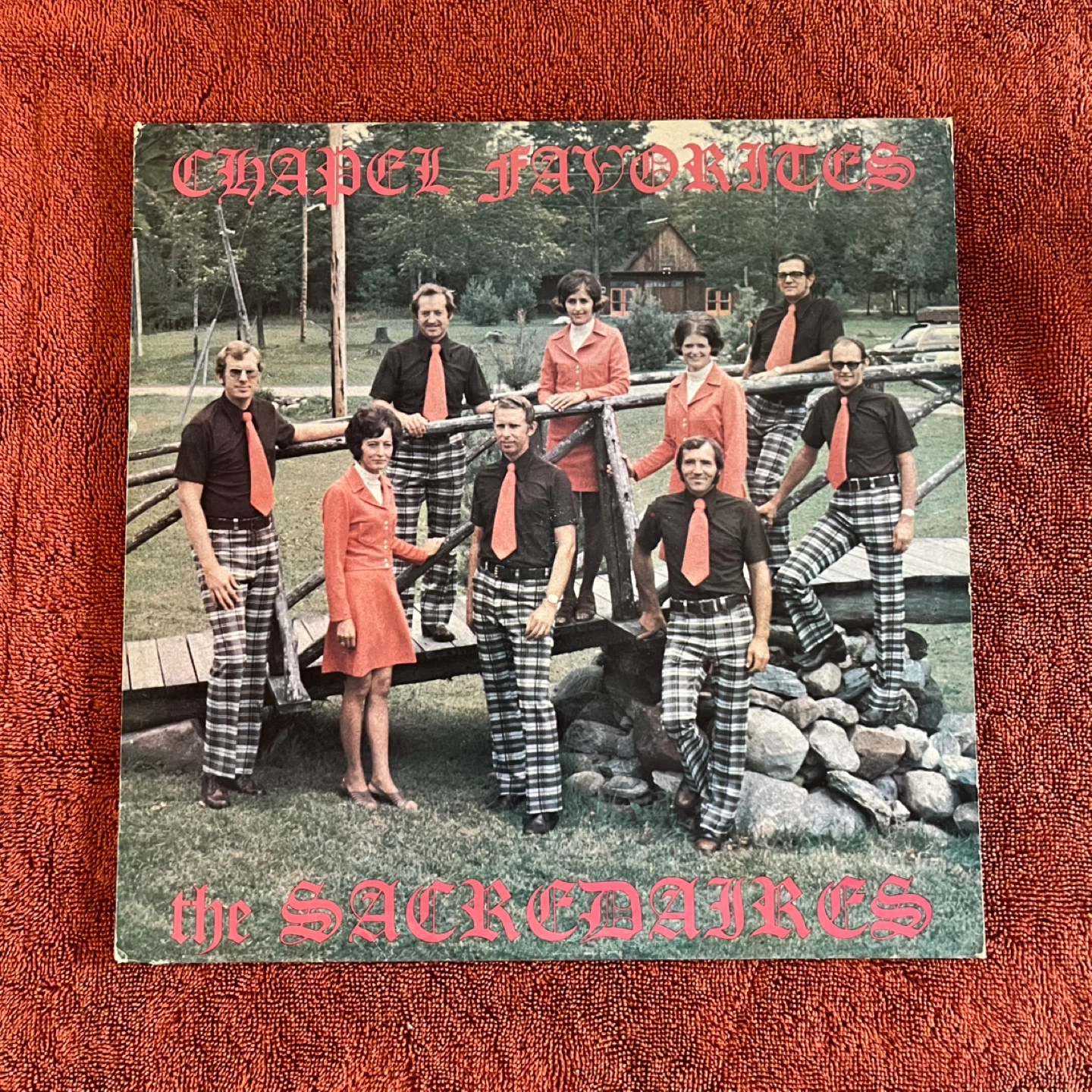 Chapel Favorites by The Sacredaires Vinyl Record