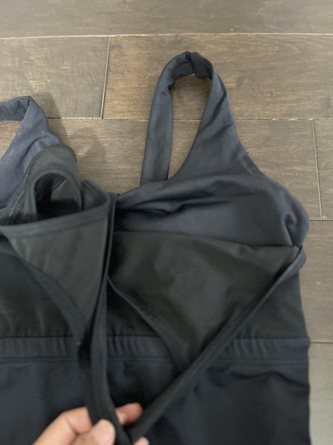 GapFit Black Medium Impact Workout Tank Top XS - photo 3