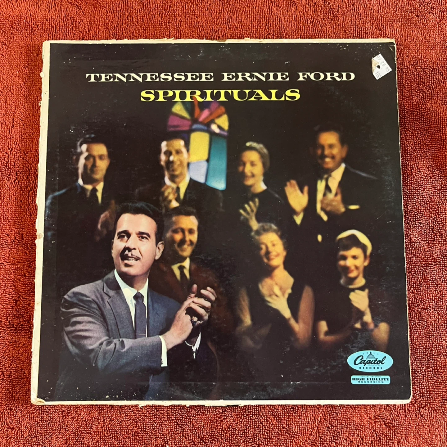 Tennessee Ernie Ford "Spirituals" Vinyl Record