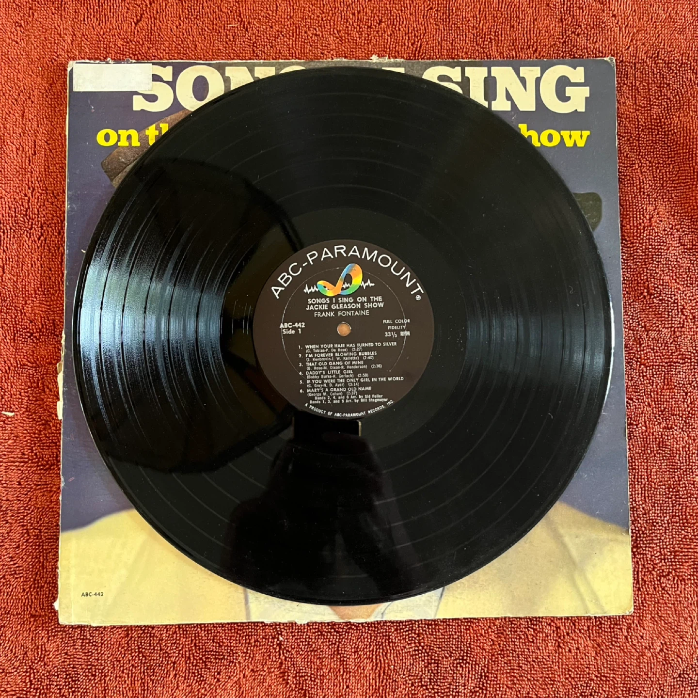 Songs I Sing on the Jackie Gleason Show Vinyl - photo 2