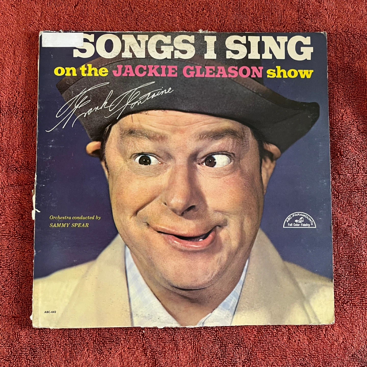 Songs I Sing on the Jackie Gleason Show Vinyl