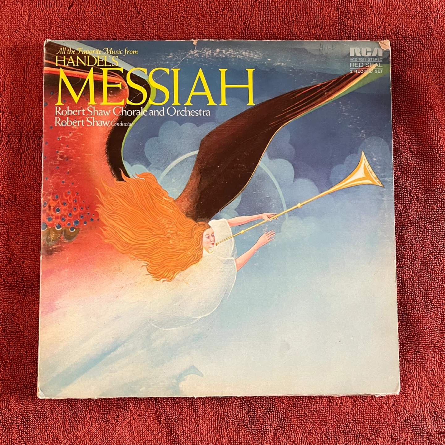 Handel's Messiah Vinyl Record Set