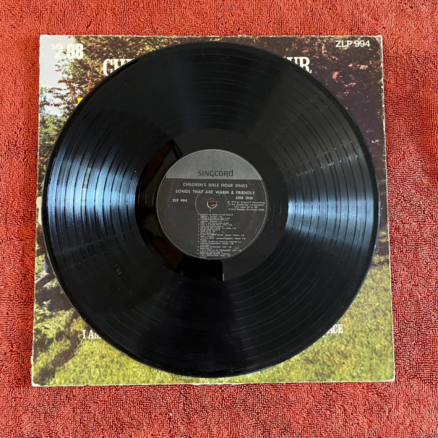 Children’s Bible Hour Vinyl Record - photo 2