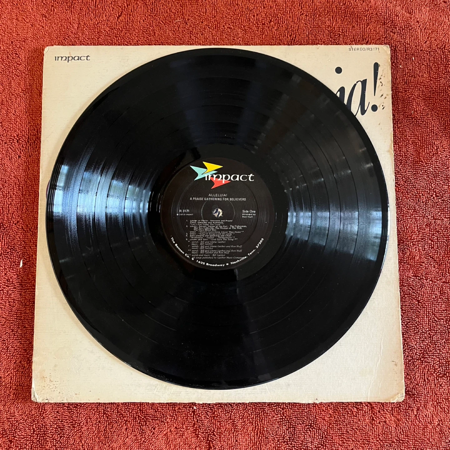 Alleluia! A Praise Gathering For Believers Vinyl Record - photo 2