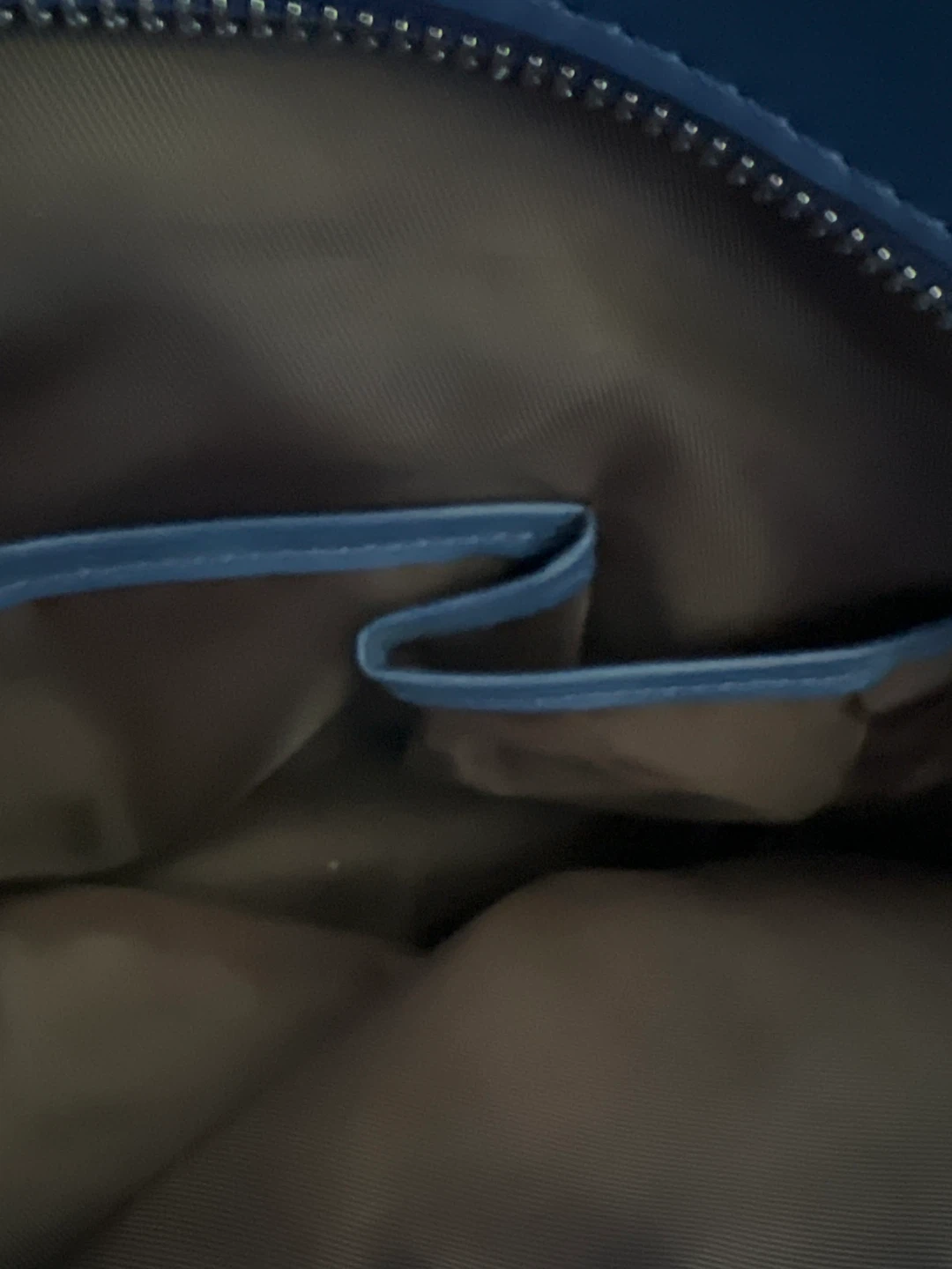 VALUXE Navy Blue Faux Leather Tote Bag - photo 4