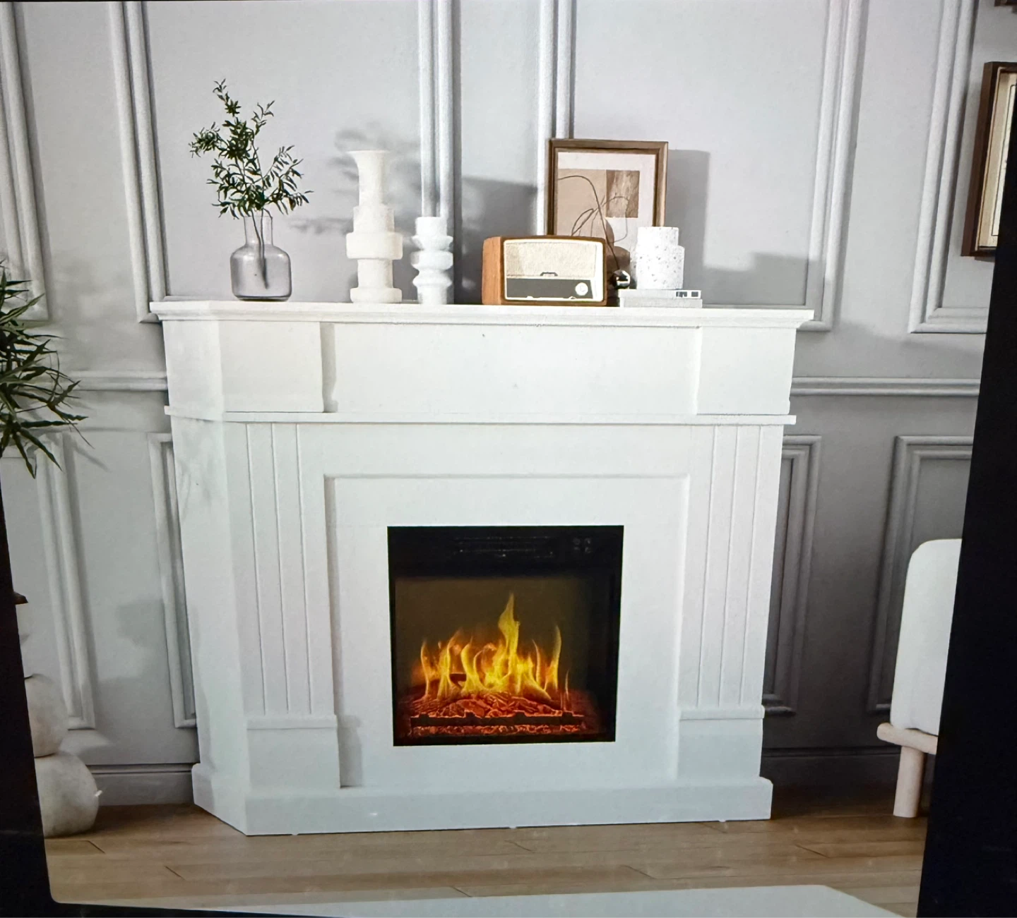 Electric Fireplace with Remote - photo 2