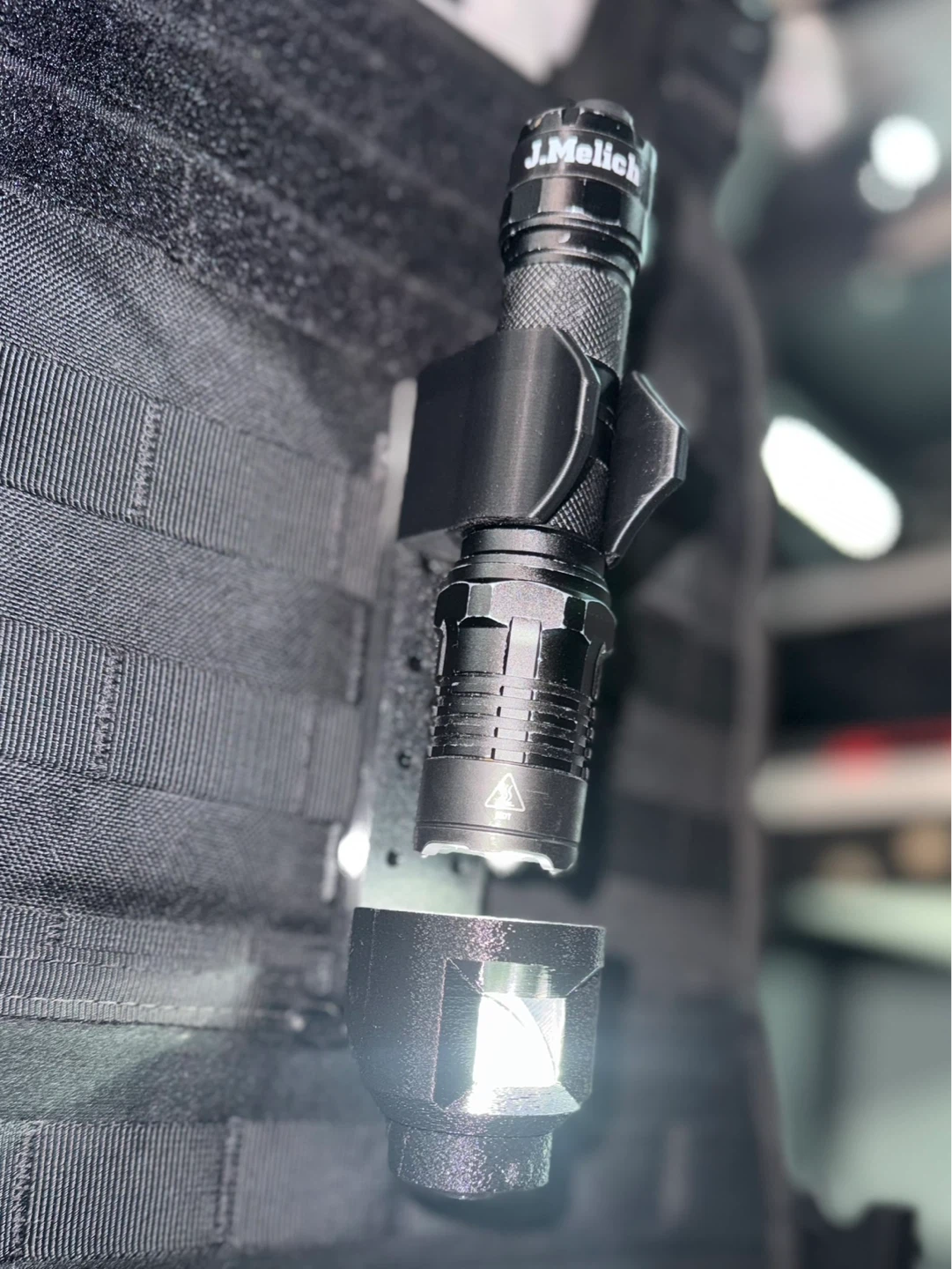 Advanced Flashlight Holder with Mirror MOLLE - photo 3