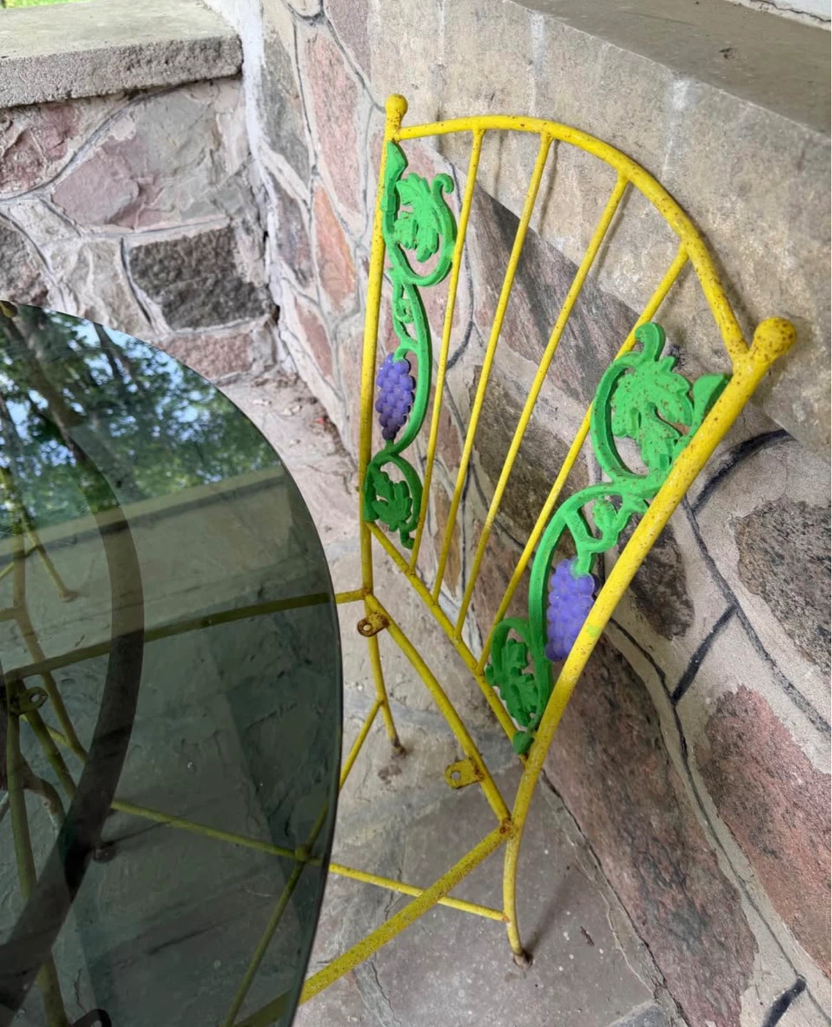 Vintage patio set