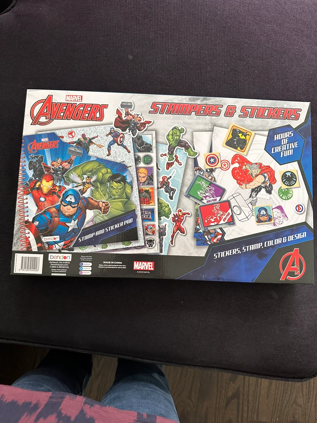 Brand new Marvel Avengers Stampers & Stickers Activity Set - photo 2