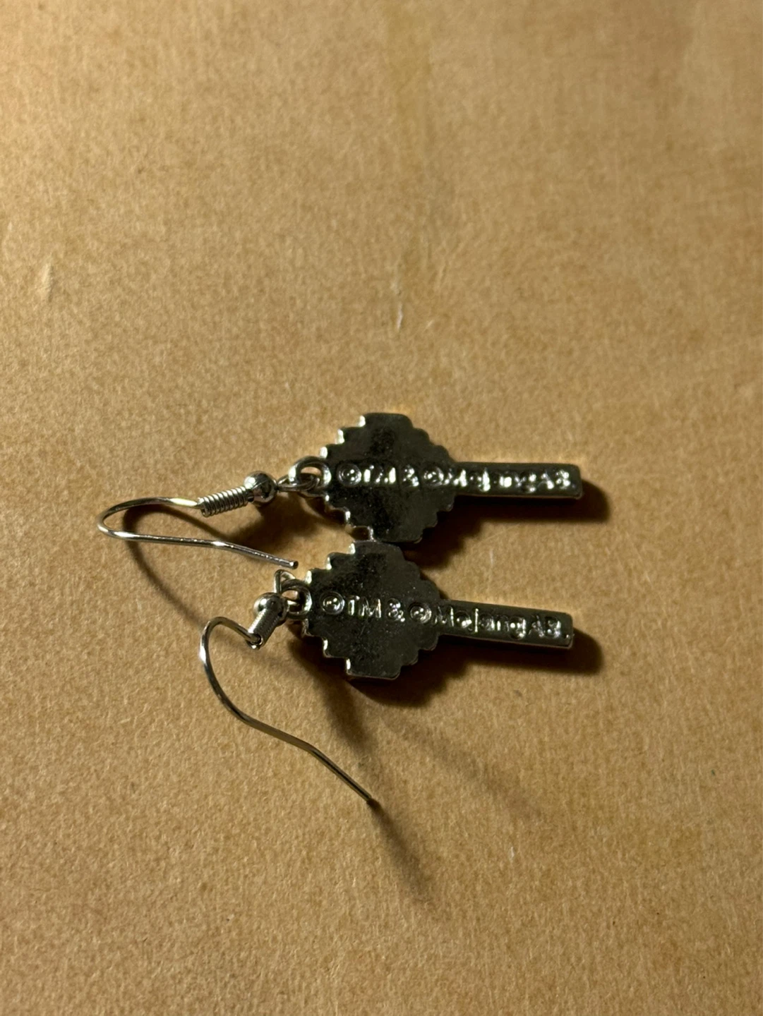 Minecraft Allium Flower Dangle Earrings - photo 3