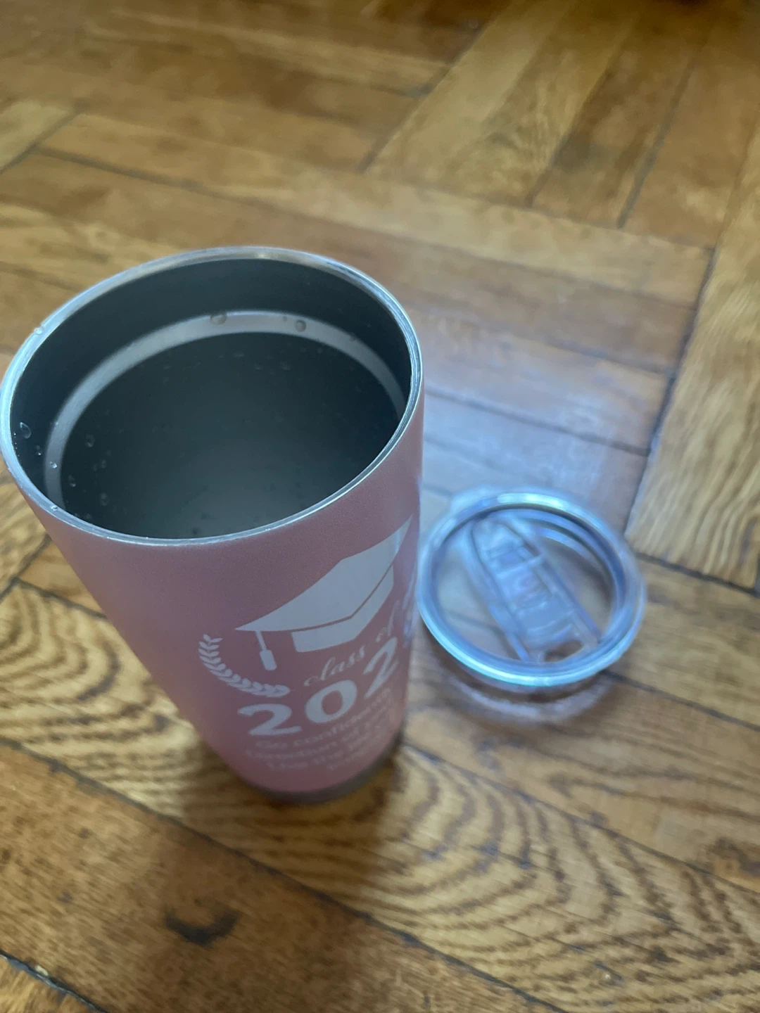 Class of 2025 Graduation Stainless Steel Tumbler - Pink - photo 2