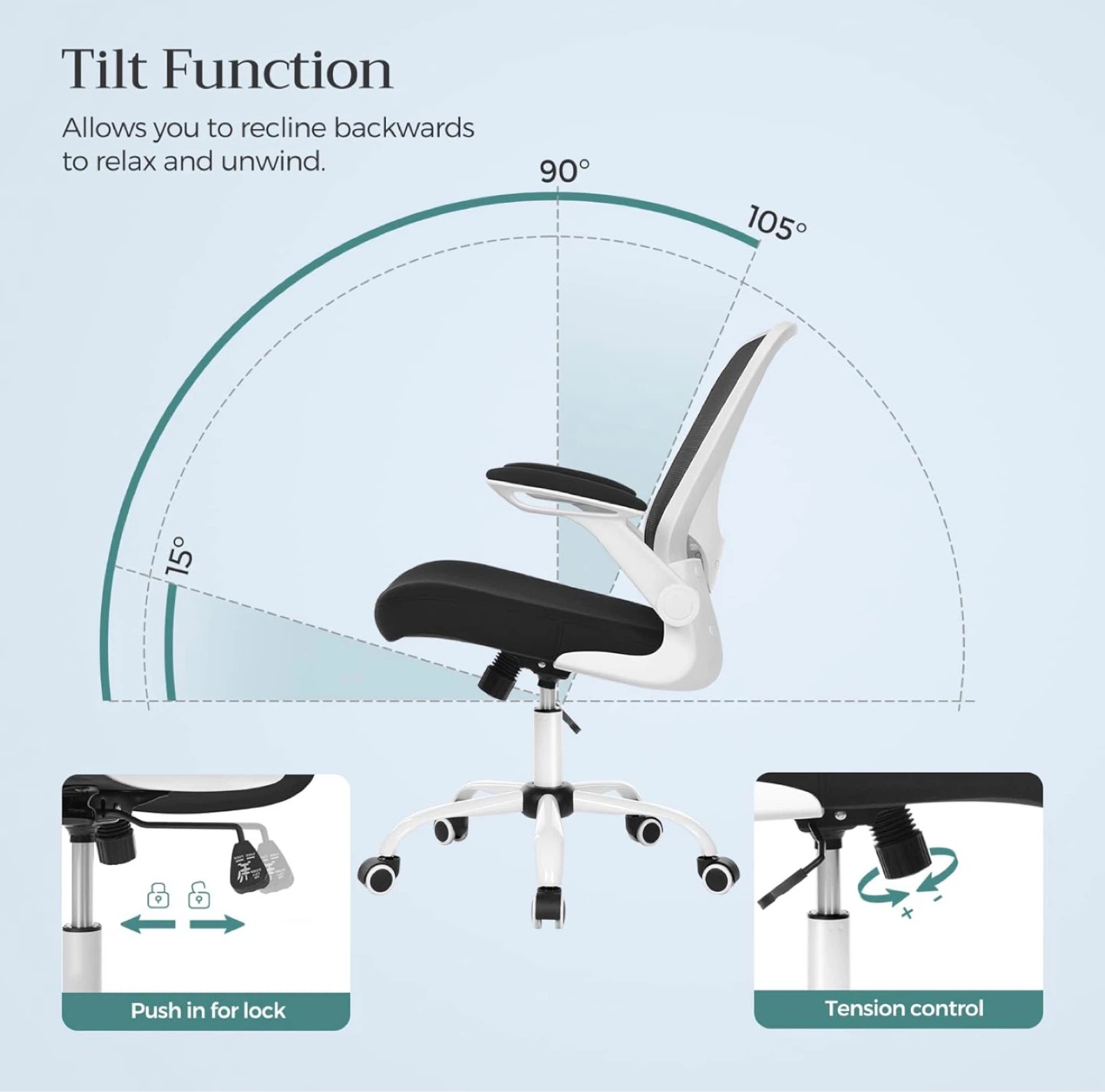 SONGMICS Ergonomic Office Chair– Excellent Condition - photo 5