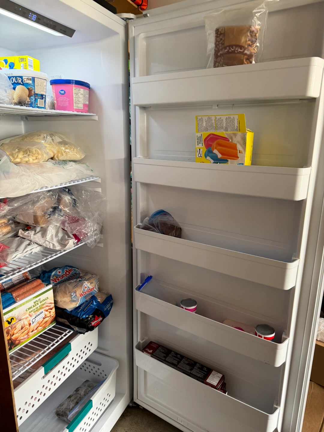 Hisense upright Freezer and Fridge