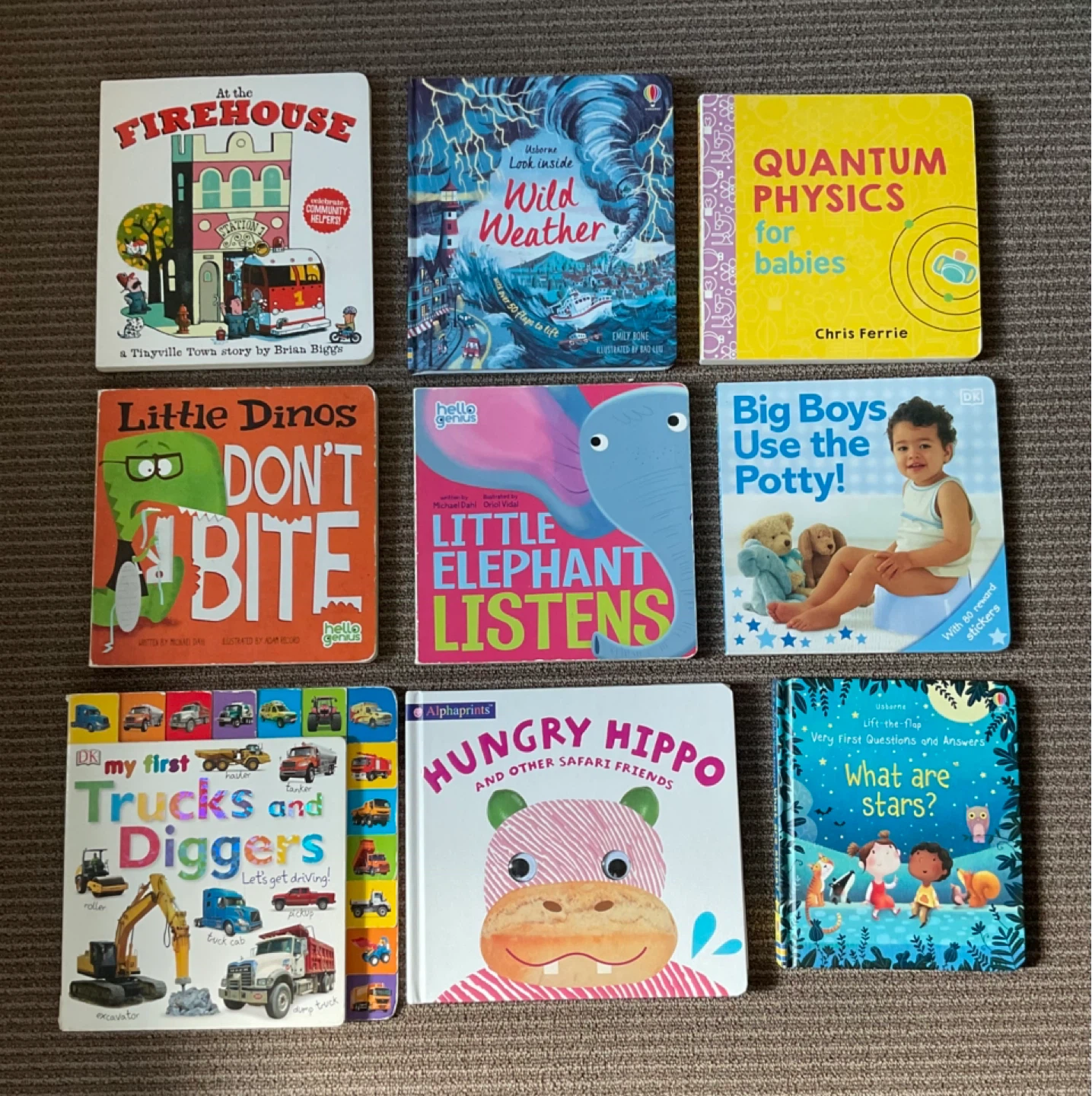 Assorted Children's Books (9 Books)