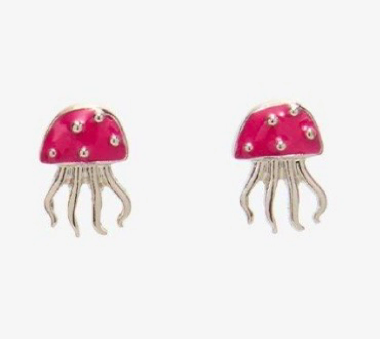 Jellyfish Earrings Set
