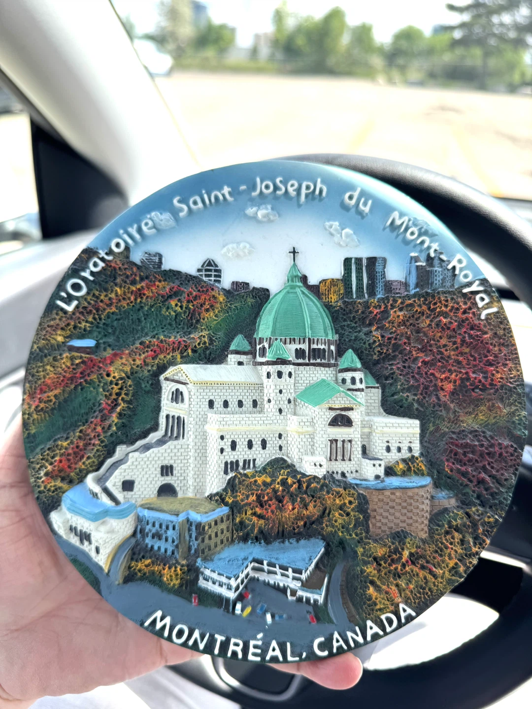 Saint-Joseph Mont-Royal Montreal Souvenir Plate