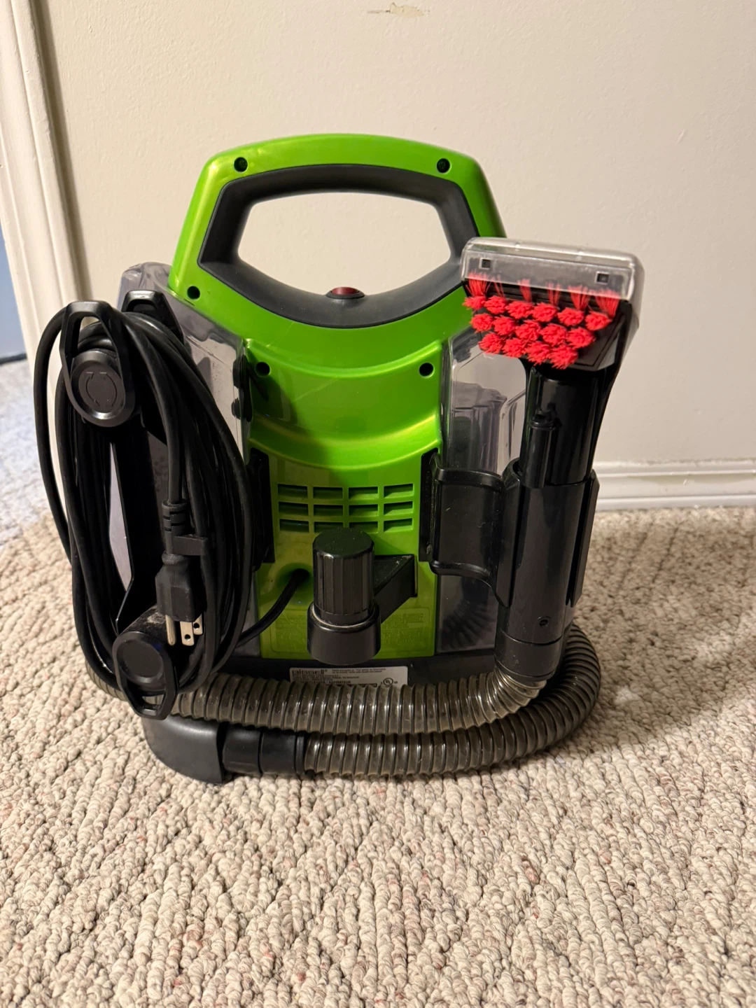 Bissell Little Green ProHeat Portable Carpet Cleaner - photo 2